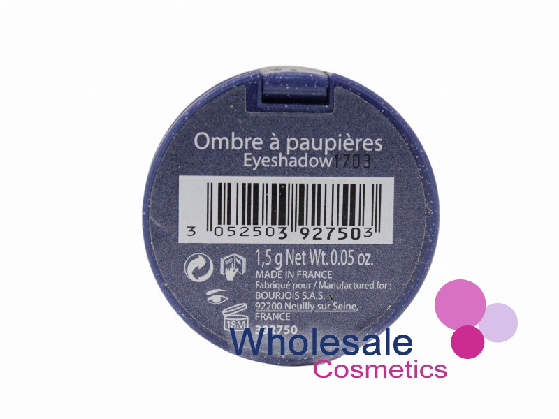 8 x Bourjois Little Round Pot Eyeshadow - 75 BLEU PAILETTES